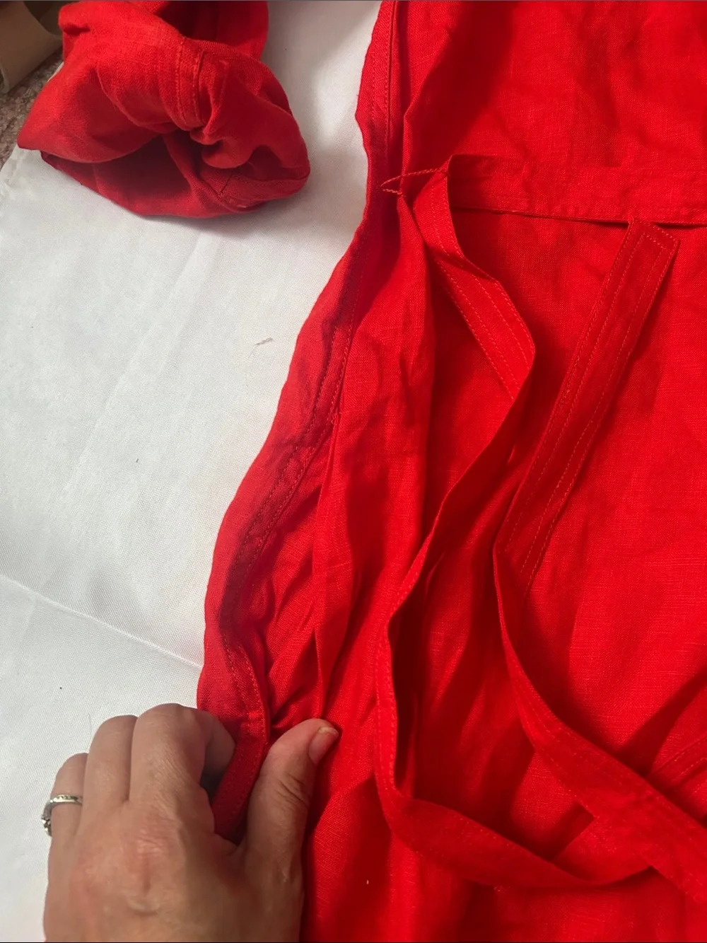 J. Crew bright red